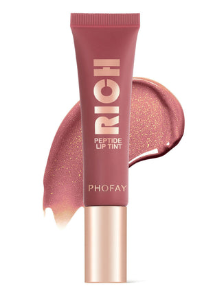PHOFAY Peptide Lip Tint | Moisturizing Nourishing Lip Tint with Peptides 