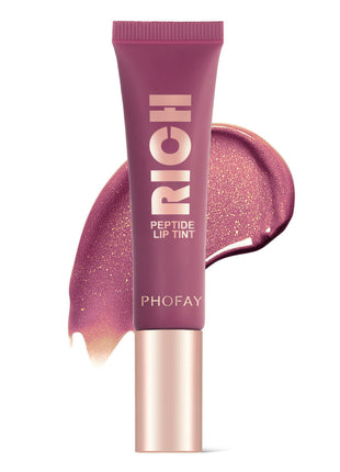PHOFAY Peptide Lip Tint | Moisturizing Nourishing Lip Tint with Peptides 