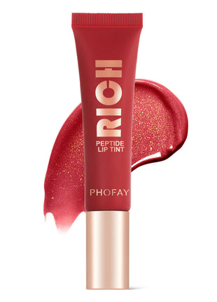 PHOFAY Peptide Lip Tint | Moisturizing Nourishing Lip Tint with Peptides 