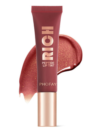 PHOFAY Peptide Lip Tint | Moisturizing Nourishing Lip Tint with Peptides 