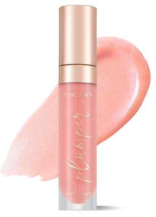 PHOFAY Shiny Lip Plumper Gloss | Hydrating Volumizing Lip Gloss with High Shine 1