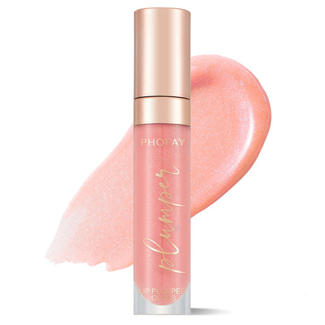 PHOFAY Shiny Lip Plumper Gloss | Hydrating Volumizing Lip Gloss with High Shine 1
