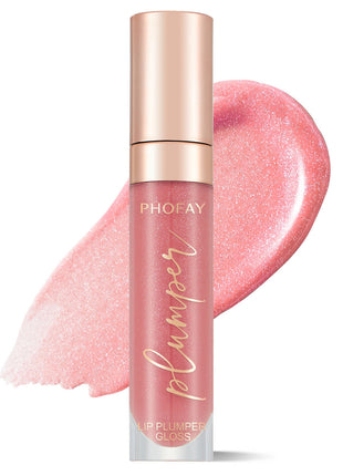 PHOFAY Shiny Lip Plumper Gloss | Hydrating Volumizing Lip Gloss with High Shine 2