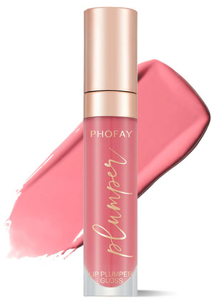 PHOFAY Shiny Lip Plumper Gloss | Hydrating Volumizing Lip Gloss with High Shine 4