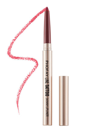 PHOFAY Waterproof Lip Liner Pencil | Long-Lasting Anti-Fading Lipliner | Smooth Precision Formula Color 1