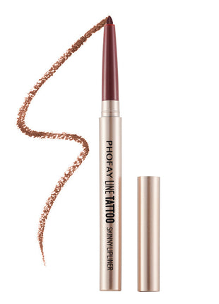 PHOFAY Waterproof Lip Liner Pencil | Long-Lasting Anti-Fading Lipliner | Smooth Precision Formula Color 4