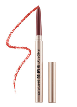 PHOFAY Waterproof Lip Liner Pencil | Long-Lasting Anti-Fading Lipliner | Smooth Precision Formula Color 8