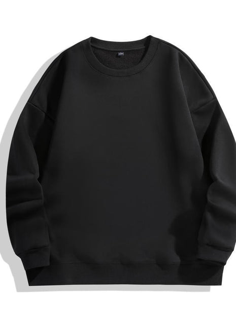 Versatile Padded Crewneck Sweater for Autumn and Winter Wear Men and Women BLNDL