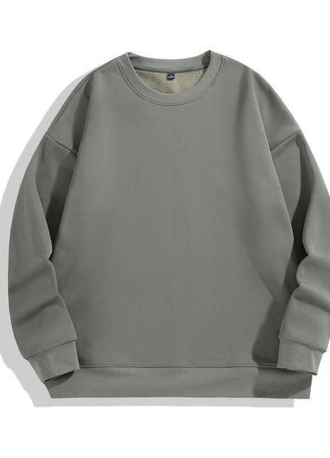 Versatile Padded Crewneck Sweater for Autumn and Winter Wear Men and Women BLNDL
