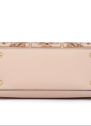 Retro Embroidered Shoulder Handbag – Vintage Elegance with Modern Versatility bottom