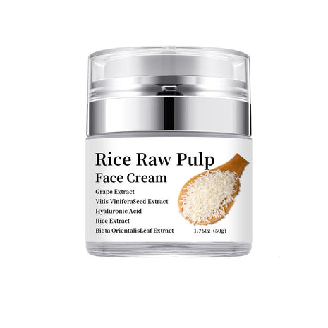 Rice Raw Pulp Face Cream | Hydrating Brightening & Anti-Aging Moisturizer