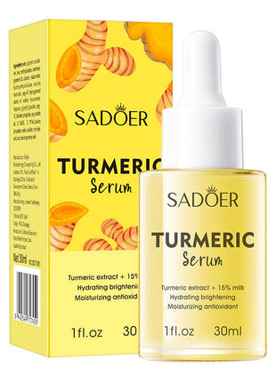SADOER Turmeric Milk Face Care Solution 30ml Hydrating Antioxidant Facial Essence