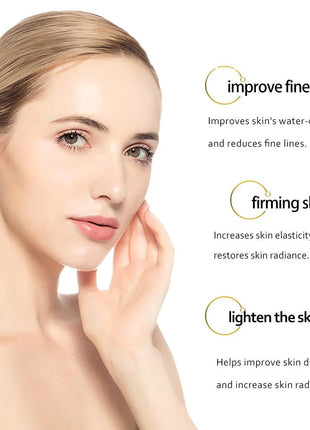 SEHUAR Sérum facial de oro de 24 quilates | Esencia facial hidratante y reafirmante con niacinamida