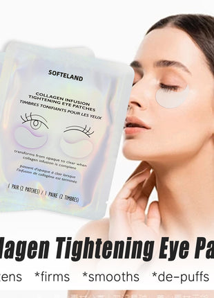 Parches de Colágeno para Ojos SOFTLAND | Tratamiento Hidratante y Reafirmante para el Contorno de Ojos