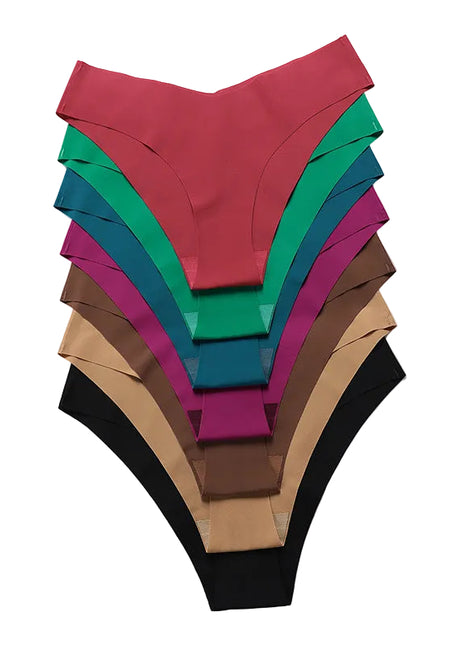 Seamless Ice Silk Underwear Set for Women
Women's Breathable Ice Silk Panties Multi-Pack
Quick-Drying Seamless Low Waist Briefs
Soft Ice Silk Women's Underwear Set
Versatile Seamless Ice Silk Briefs 3, 4 or 7 Pack