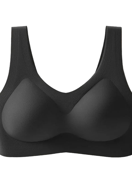 Comfortable Nylon Seamless Bra with Fixed Cups blndl