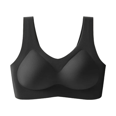 Comfortable Nylon Seamless Bra with Fixed Cups blndl