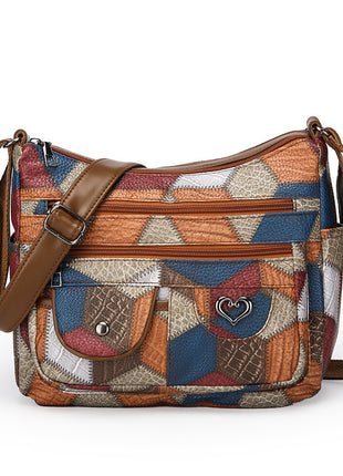 Sewing Thread Casual Crossbody Handbag blndl