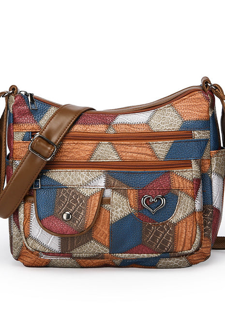 Sewing Thread Casual Crossbody Handbag blndl