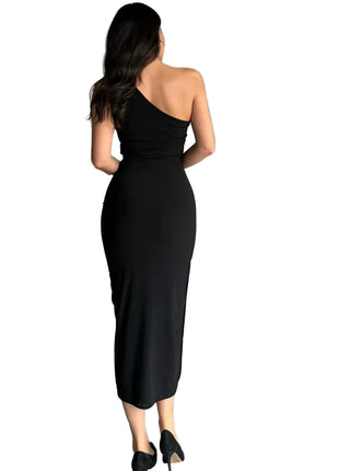 Versatile One-Shoulder Maxi Dress for Women BLNDL