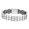Silver snake-pattern wide bracelet by BLNDL

Unisex copper bracelet with electroplated silver finish

Wide snake-design bracelet inspired by Chinese streetwear

Silver-tone statement bracelet for casual outfits

Unisex snake-pattern wrist accessory in silver

Wide silver bracelet available in 18 cm 20 cm and 22 cm

Chinese streetwear-inspired silver fashion bracelet
