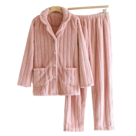 Cozy Women's Flannel Fleece Pyjama Set