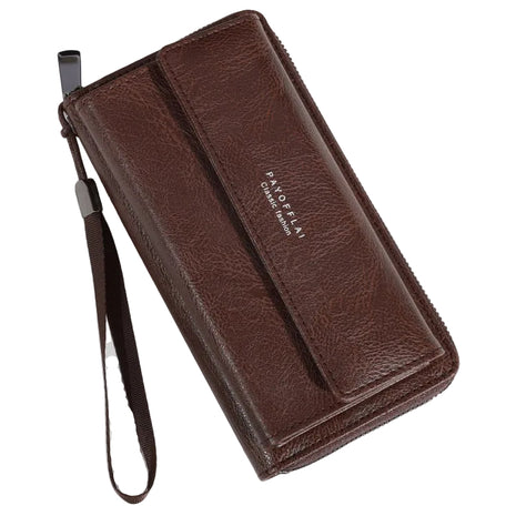 Elegant casual wallet with modern design for daily matching and travel.