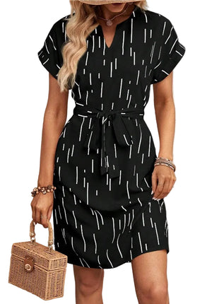 Women's Slotted Neckline Batwing Sleeve Belt Mini Dress
Beige Batwing Sleeve A-Line Dress
Black Belted Batwing Mini Dress
Elegant Women's Office Mini Dress
Versatile Batwing Sleeve Dress for Women
