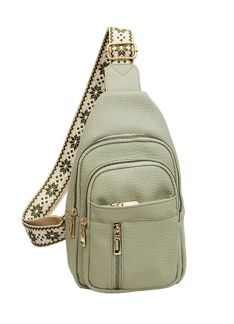 Soft Leather Retro Crossbody Handbag | Women's Vintage PU Leather Shoulder Bag green