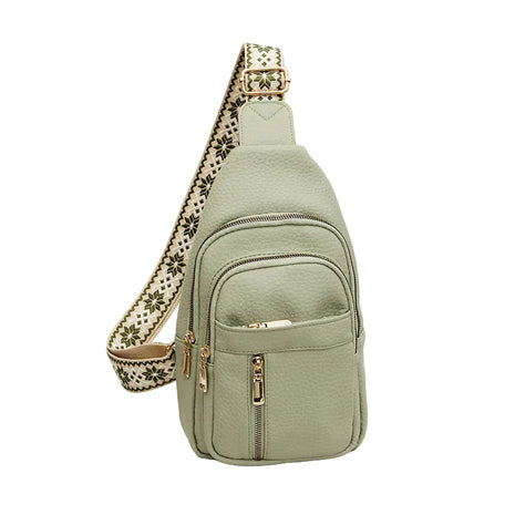 Soft Leather Retro Crossbody Handbag | Women's Vintage PU Leather Shoulder Bag green
