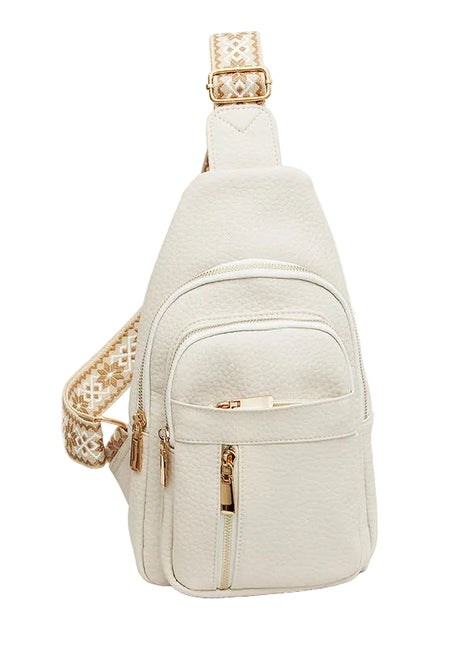 Soft Leather Retro Crossbody Handbag | Women's Vintage PU Leather Shoulder Bag white