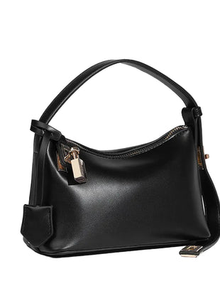 Special Interest Light Luxury Classical Underarm Bag – Modern Elegance with Timeless Appeal black