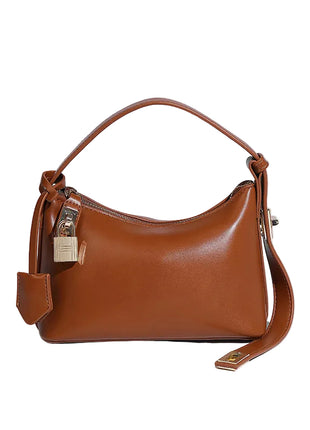Special Interest Light Luxury Classical Underarm Bag – Modern Elegance with Timeless Appeal dark brown
