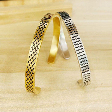 Stainless Steel Bracelet – Minimalist Gold & Silver Fashion Jewelry