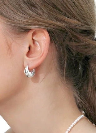 Sterling Zircon Earrings