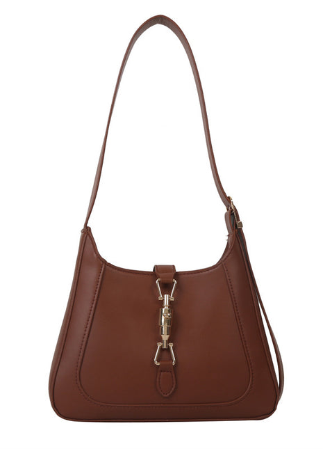 Summer Design Simple Crossbody Handbag – Lightweight Style for Every Day brown