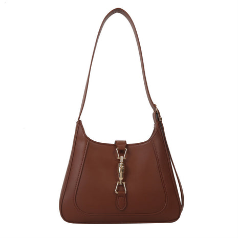 Summer Design Simple Crossbody Handbag – Lightweight Style for Every Day brown