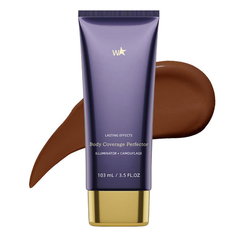 Long-lasting sweat-proof body concealer cream designed to cover imperfections and create a smooth natural finish.