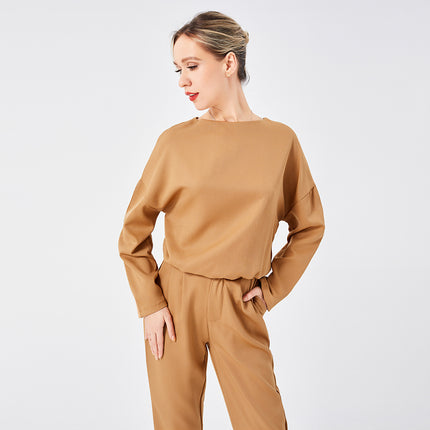 Sweater Two Piece Long Pants Set