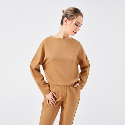 Sweater Two Piece Long Pants Set