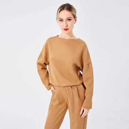 Sweater Two Piece Long Pants Set