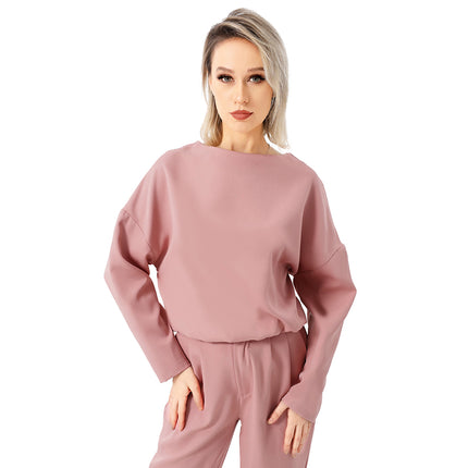 Sweater Two Piece Long Pants Set
