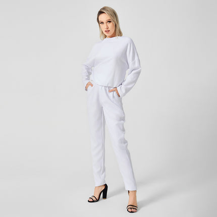 Sweater Two Piece Long Pants Set