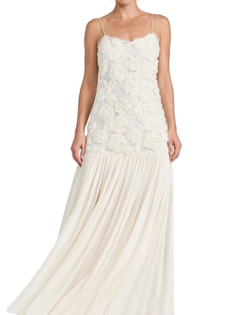 Versatile Three-Dimensional Floral Dress