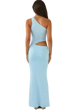 Stylish Polyester Two-Piece Skirt Set