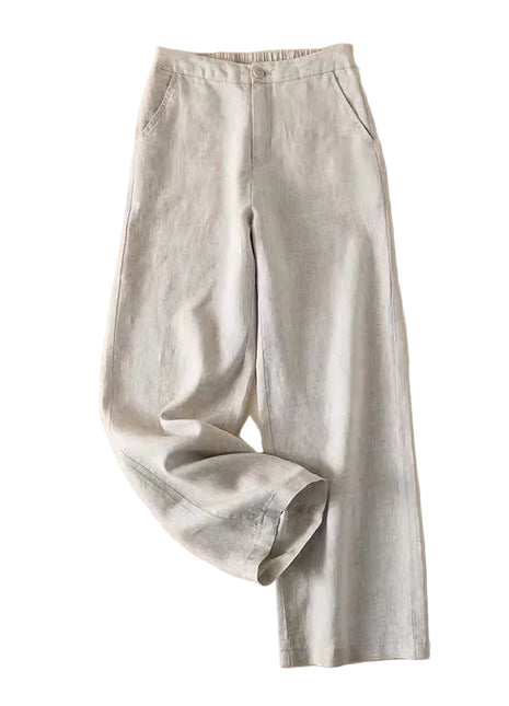 Versatile women’s straight-leg trousers suitable for casual wear, office outfits, vacations, and summer styling.