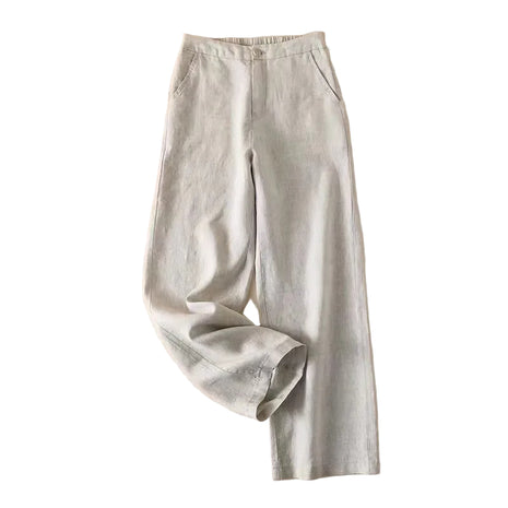 Versatile women’s straight-leg trousers suitable for casual wear, office outfits, vacations, and summer styling.