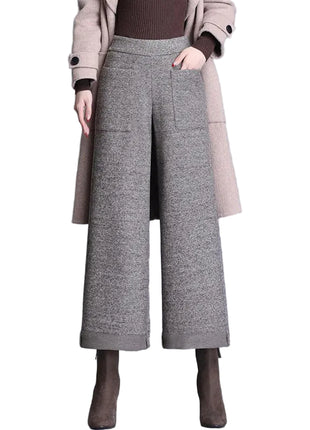 Versatile women’s woolen fashion pants for office outfits, winter styling, travel, and everyday wear.