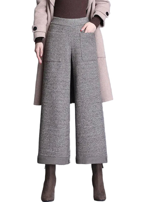 Versatile women’s woolen fashion pants for office outfits, winter styling, travel, and everyday wear.