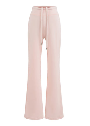 Light pink pants on a white background